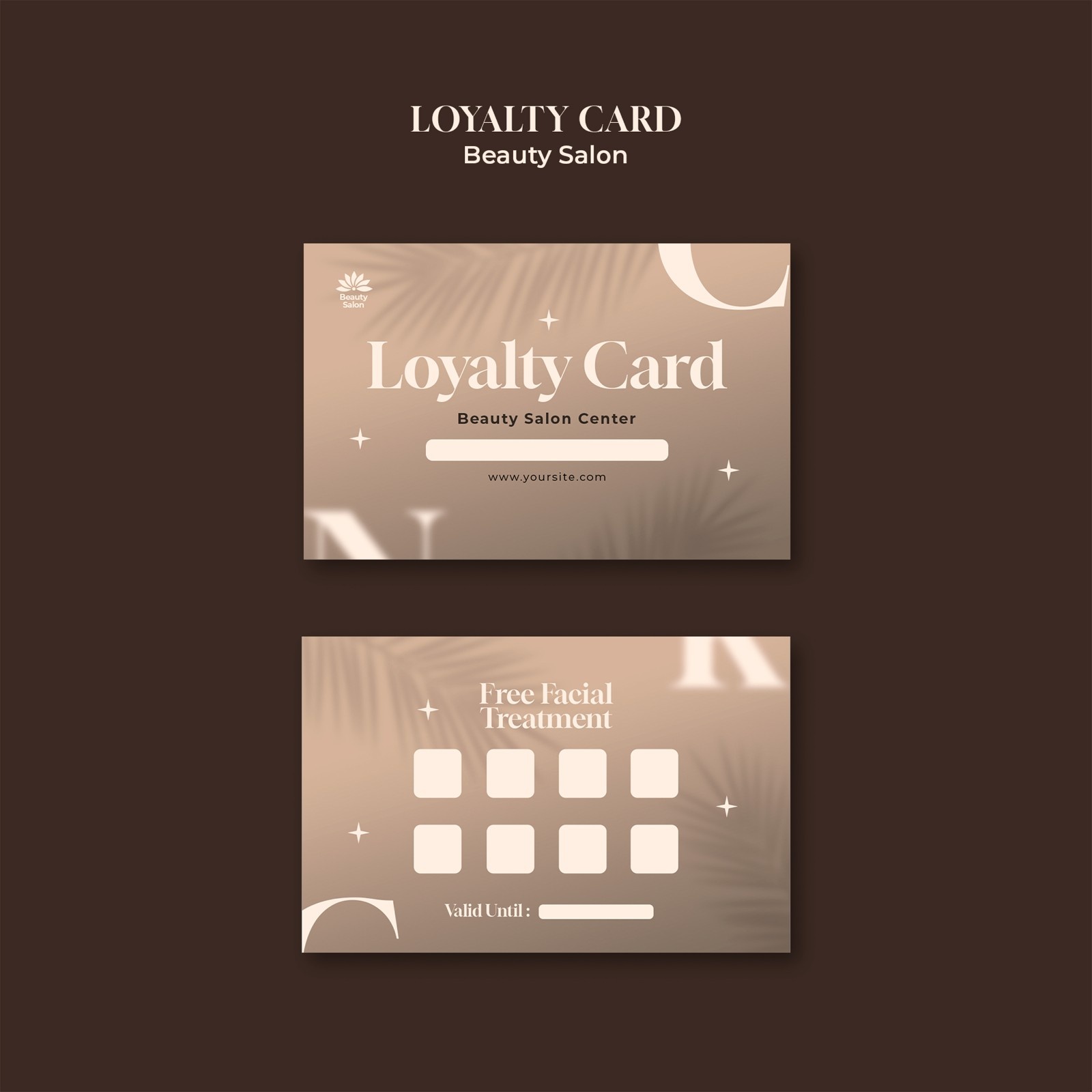 Loyalty / Membership Cards - Design 07